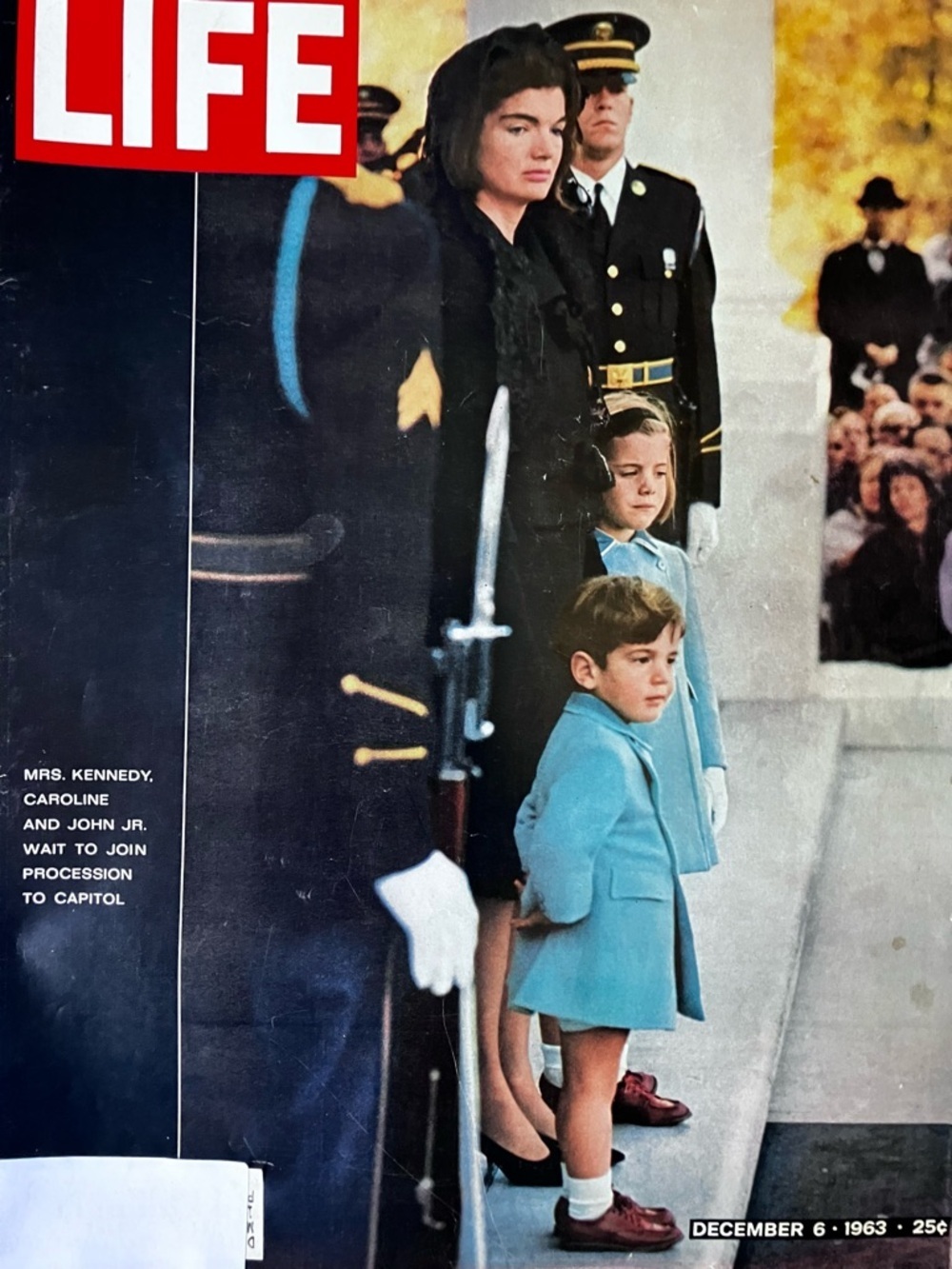 LIFE magazine December 6, 1963 Jacqueline Kennedy